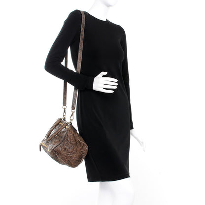 Givenchy Tumbled Sheepskin Small Pandora Charcoal 2 of 9