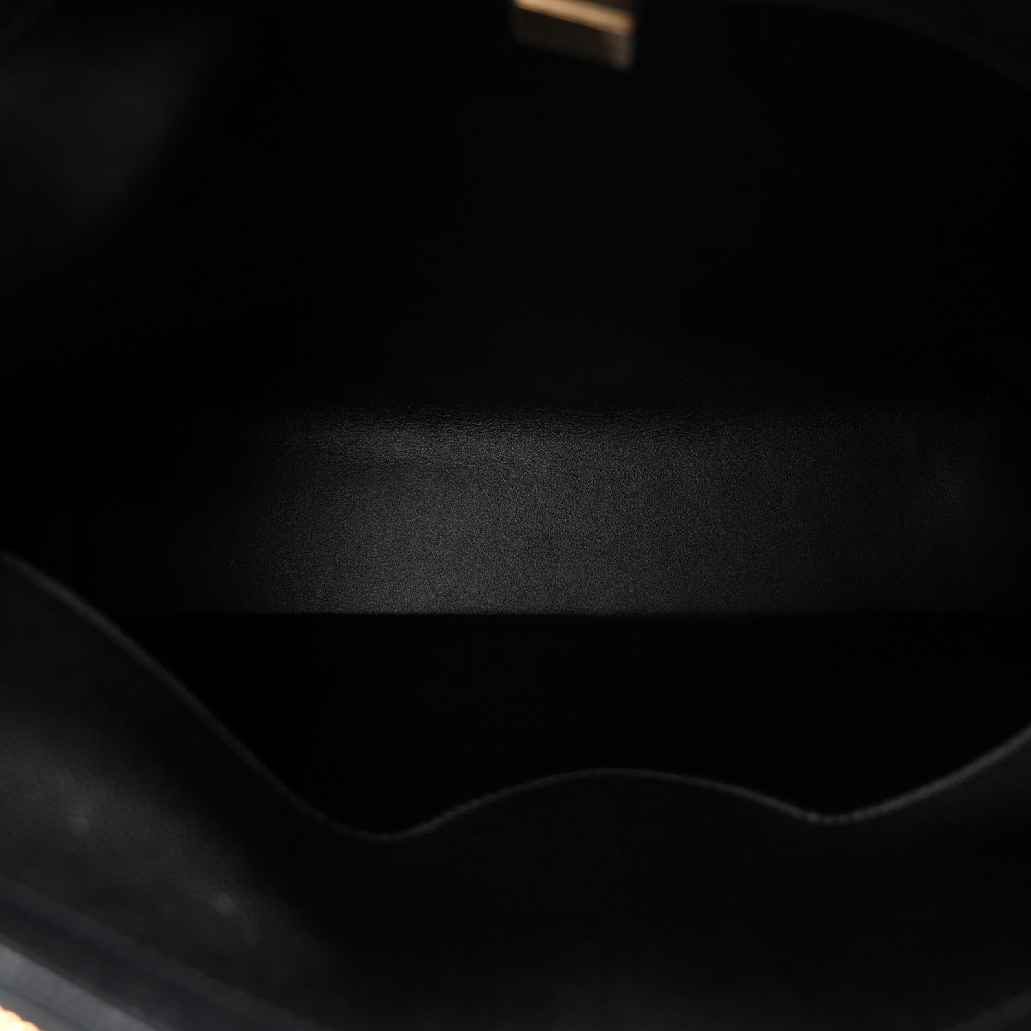 Chanel Caviar Quilted Small Shopping Tote Black 5 of 10
