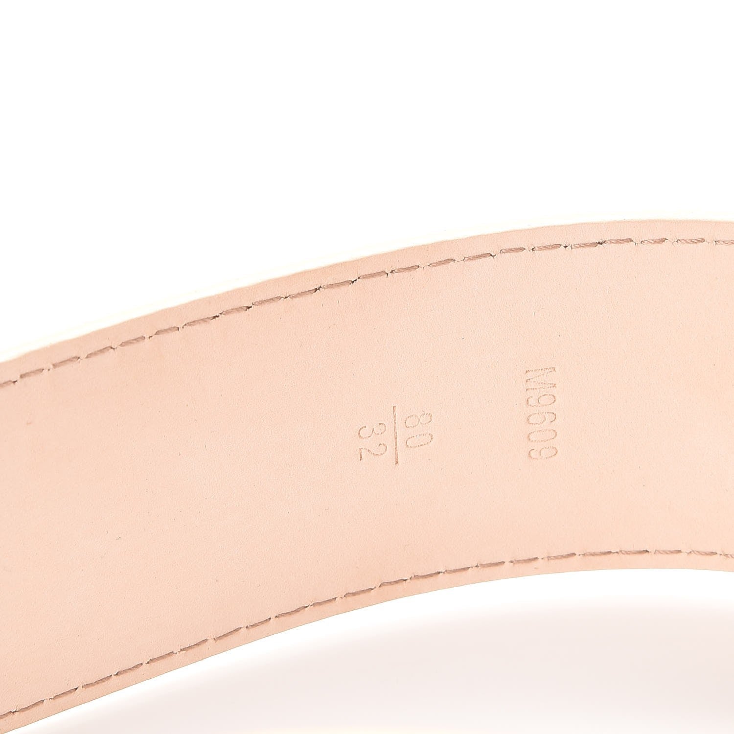 Louis Vuitton Damier Azur LV Initiales Belt 80 32 4 of 9