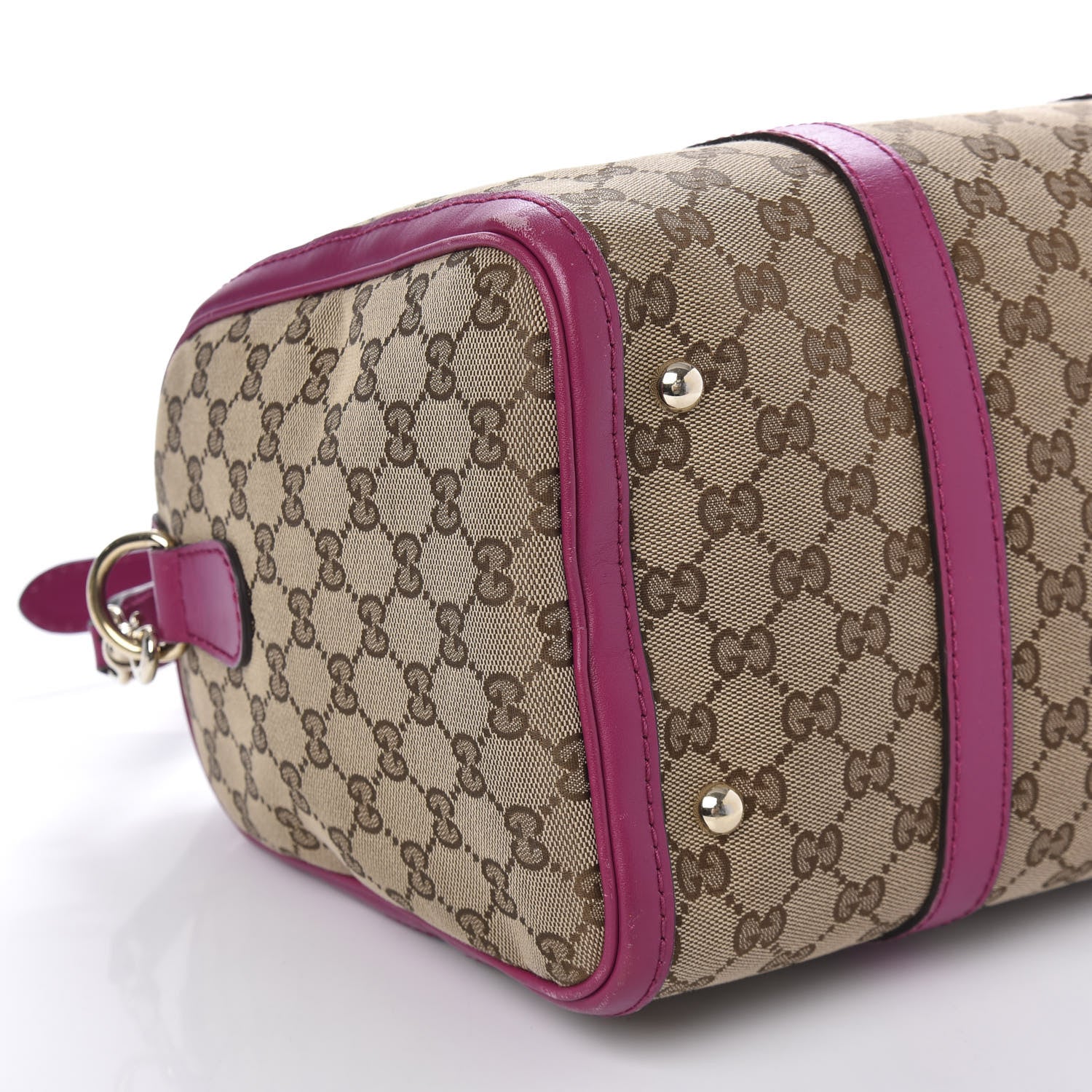 Gucci Monogram Medium Joy Boston Pink 7 of 13