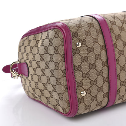 Gucci Monogram Medium Joy Boston Pink 7 of 13