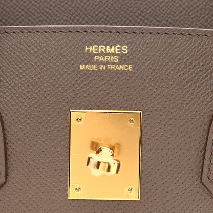 Hermes Epsom Birkin 35 Etain 6 of 13