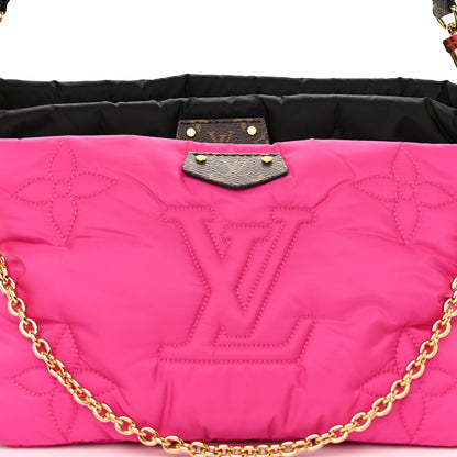 Louis Vuitton Econyl Monogram Pillow Maxi Multi Pochette Accessories Black Fuchsia 8 of 10