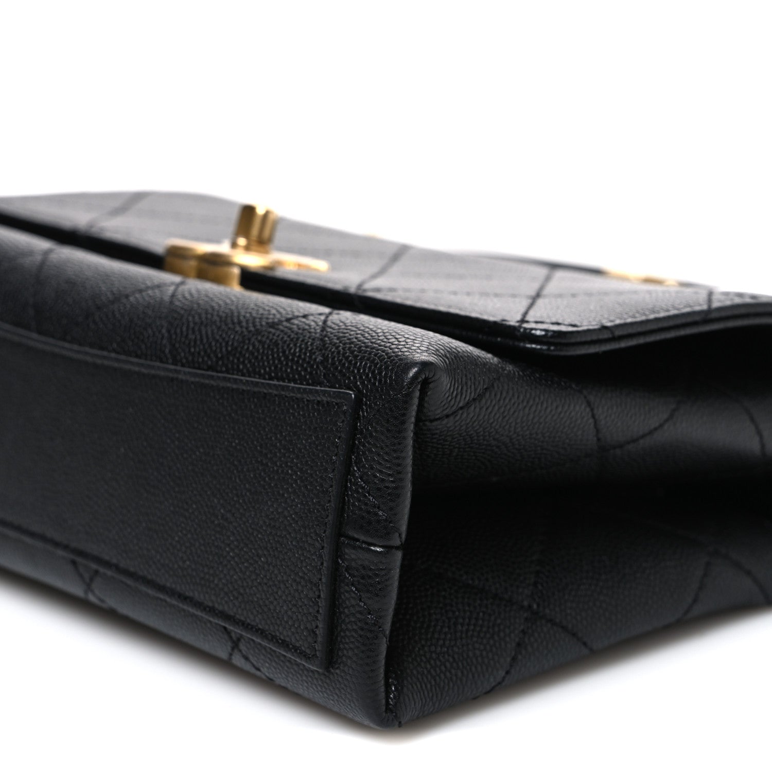Chanel Caviar Quilted Mini Bracelet On Chain Flap Black 10 of 10