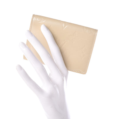 Louis Vuitton Vernis Business Card Holder Blanc Corail 2 of 8