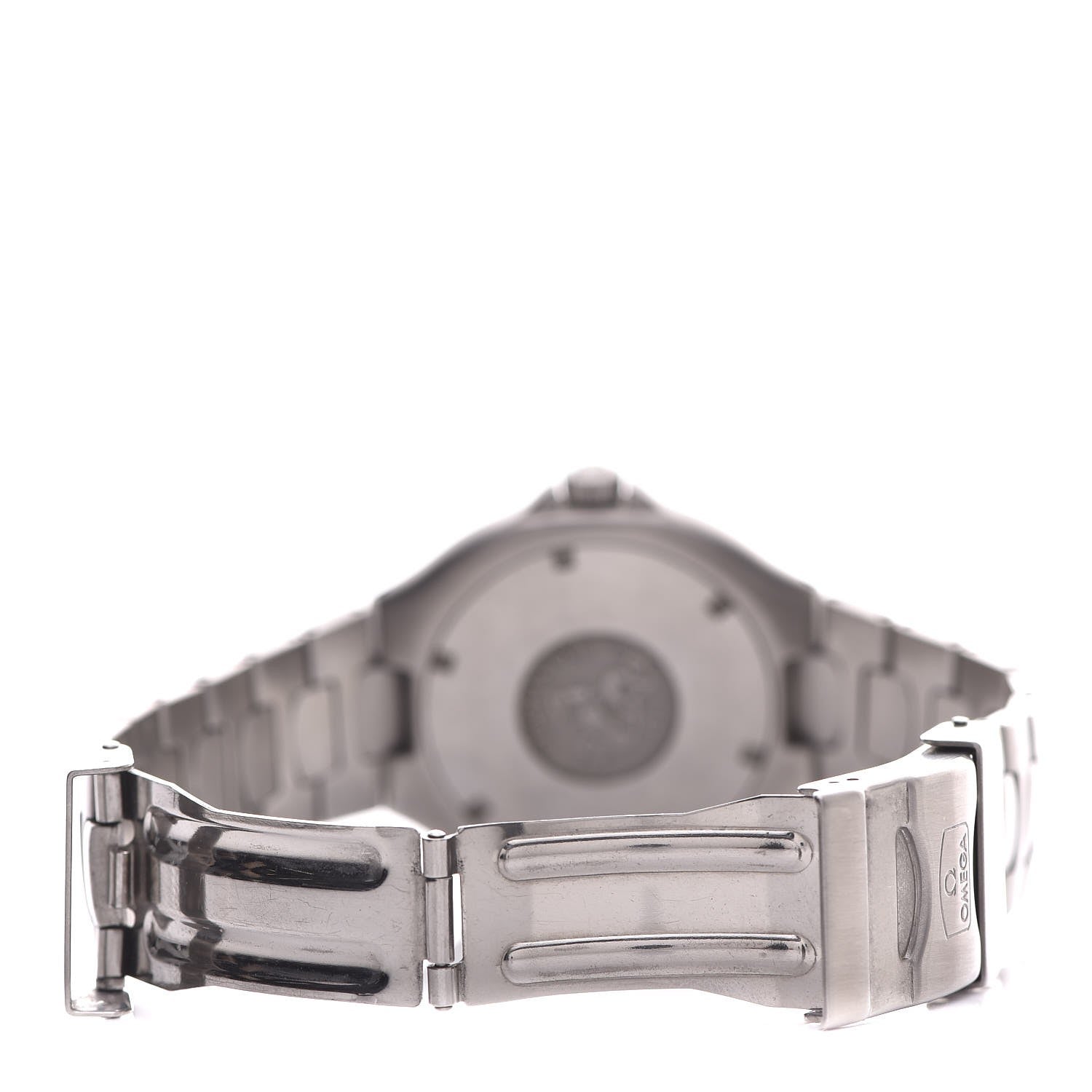 Omega Stainless Steel 36mm Seamaster Quartz Watch Black 396.1052 5 of 7