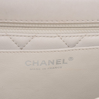 Chanel Calfskin Stitched Urban Luxury Top Handle Bag Ivory 6 of 10