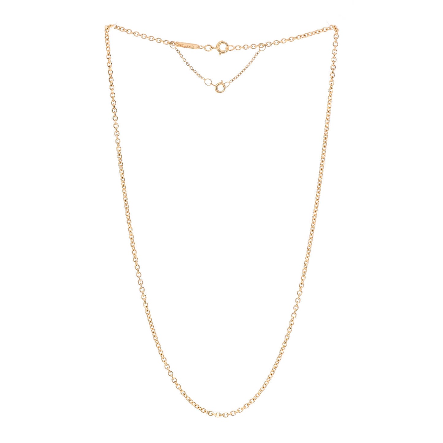 18K Yellow Gold Forsa Link Chain Necklace
