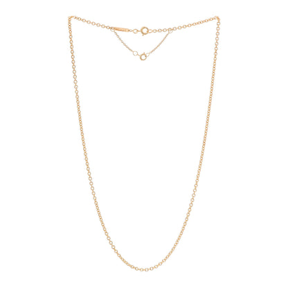 Cartier 18K Yellow Gold Forsa Link Chain Necklace 3 of 5