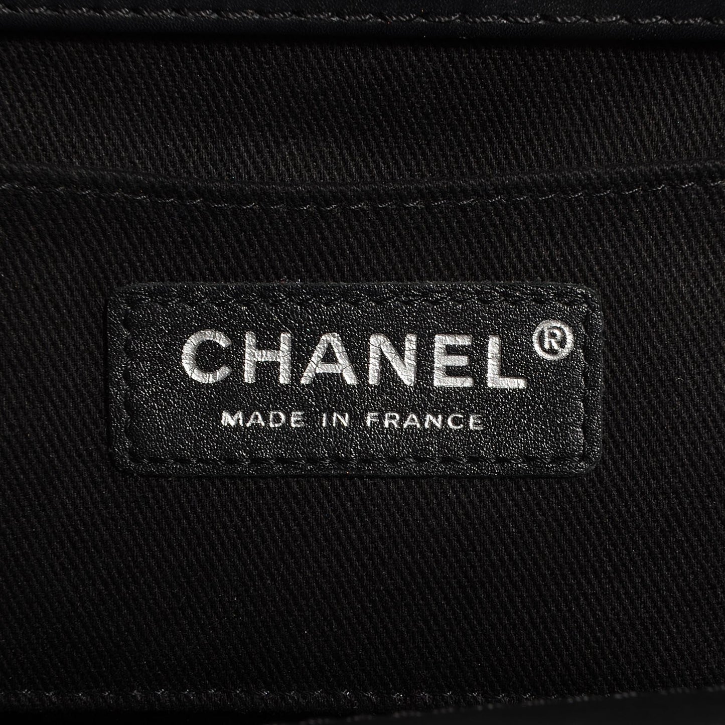 Patent CC Quilted Timeless Clutch Black