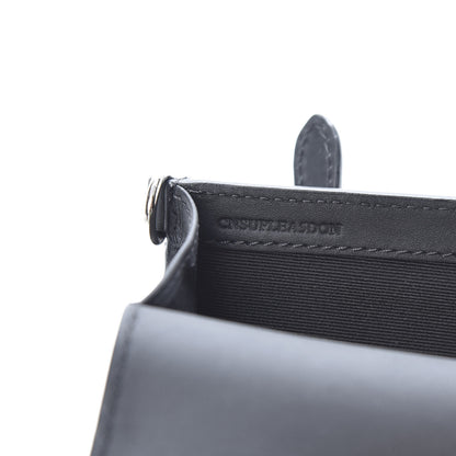 Burberry London Check Small Wallet With Strap Dark Charcoal 7 of 11