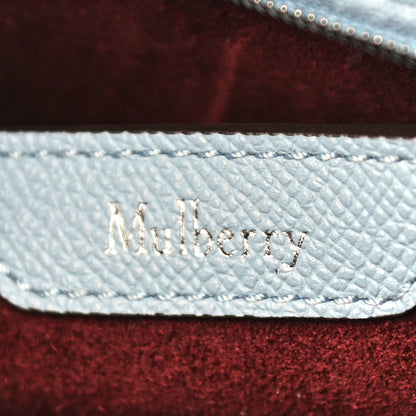 Mulberry Small Classic Grain Mini Zipped Bayswater Pale Slate 6 of 9