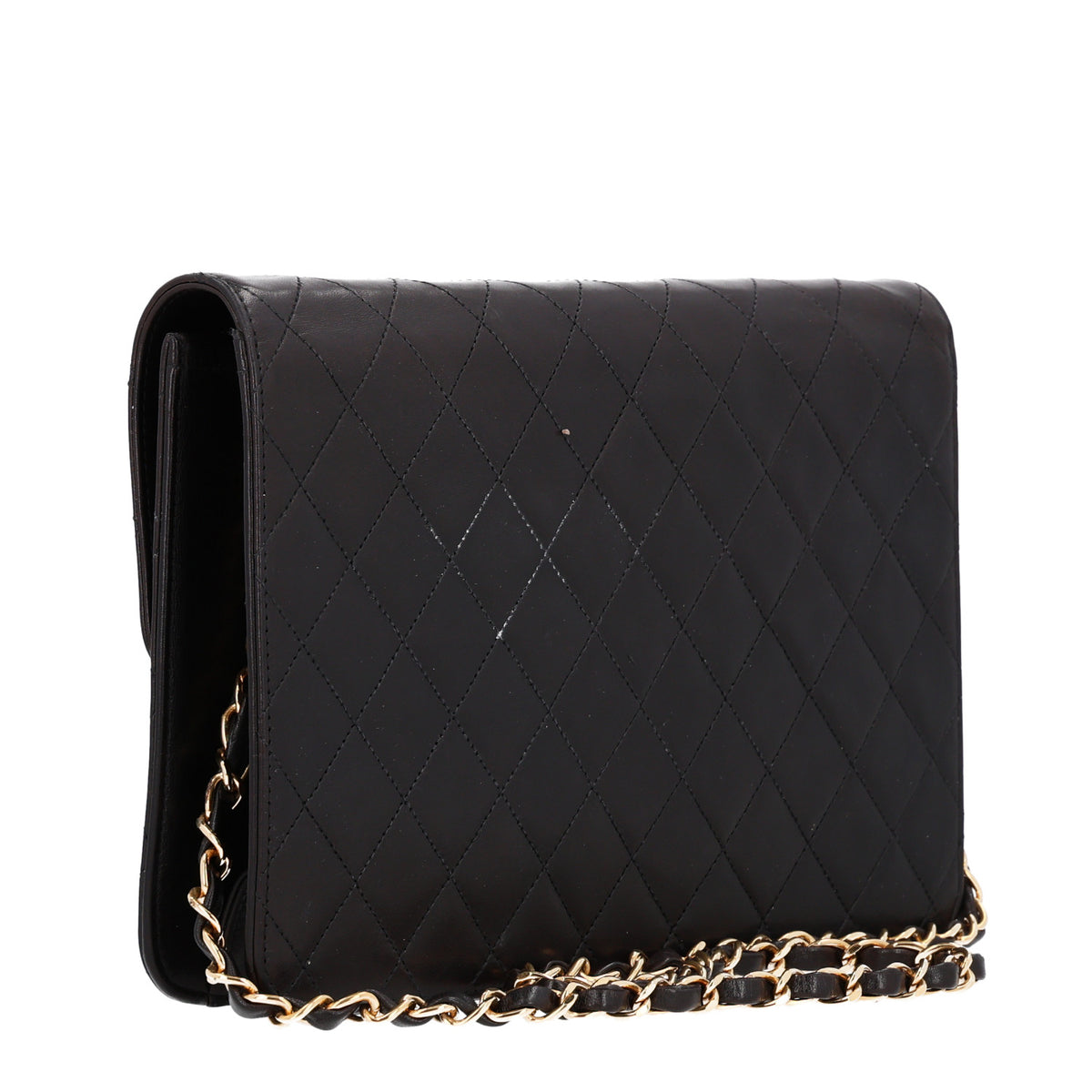 Chanel Lambskin Medium Double Flap Dark Brown 3 of 11