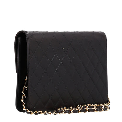 Chanel Lambskin Medium Double Flap Dark Brown 3 of 11