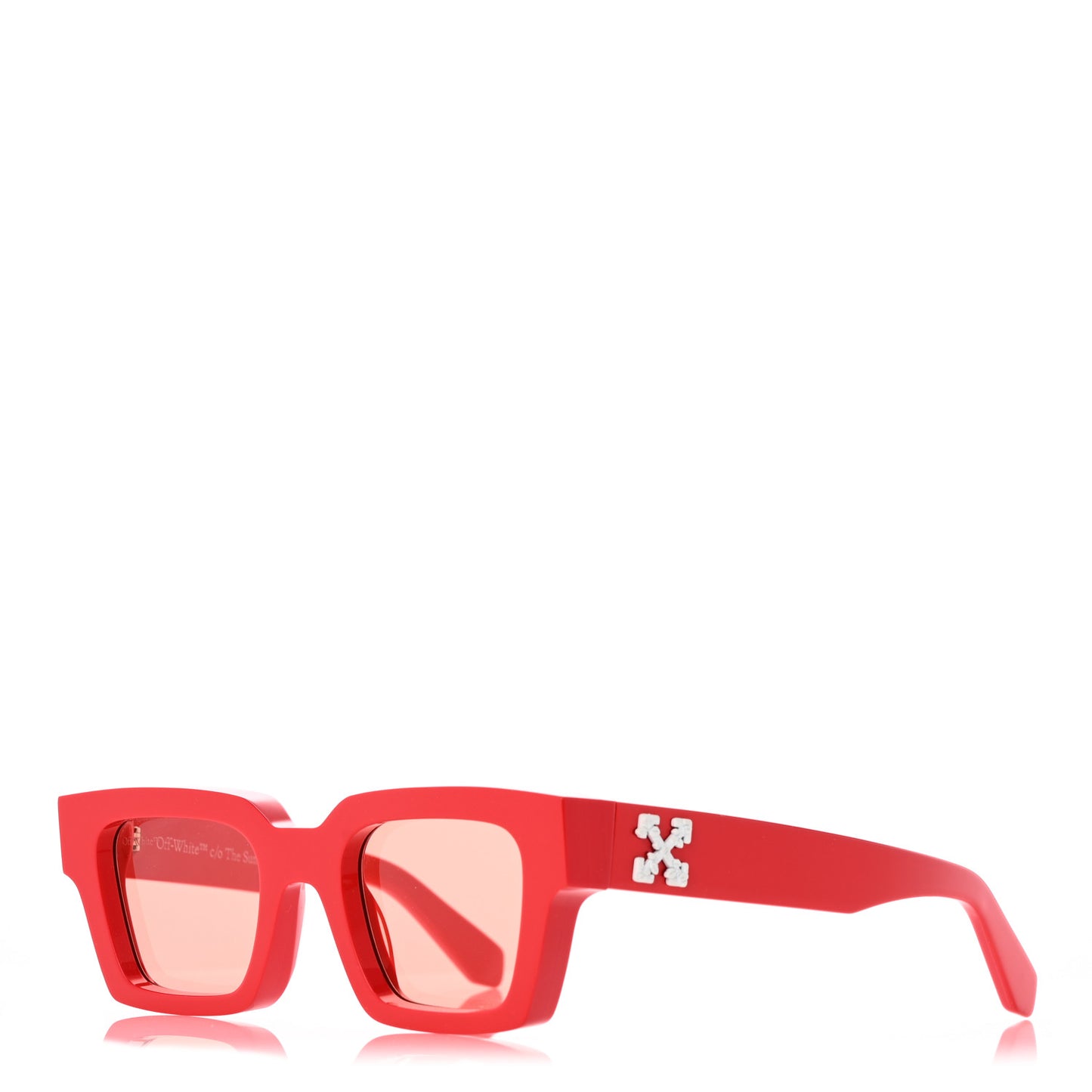 Acetate Arrows Sunglasses Red
