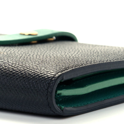 Celine Grained Calfskin Medium Multifunction Strap Wallet Black Cactus 11 of 11