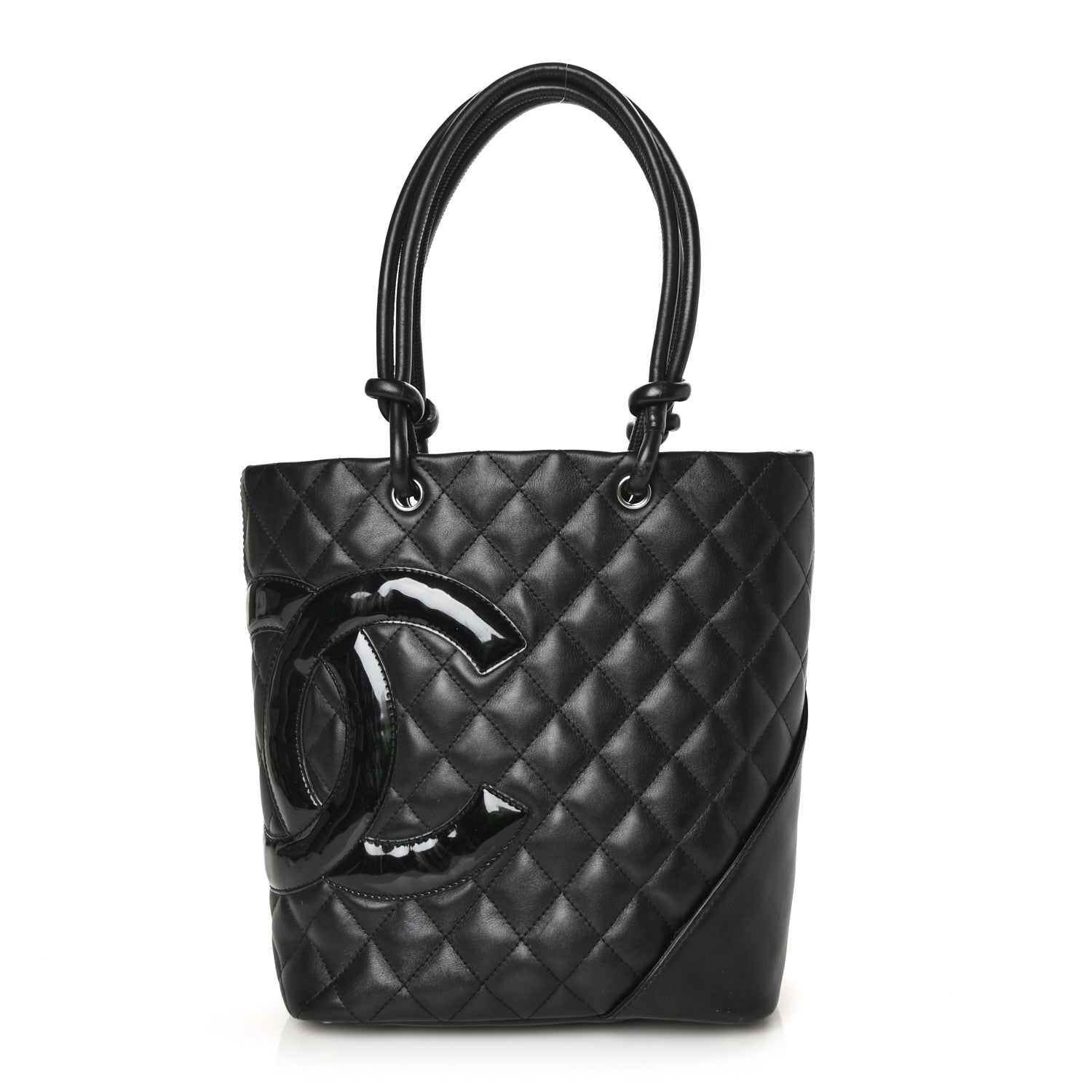 Chanel Calfskin Quilted Medium Cambon Tote Black 1 of 10