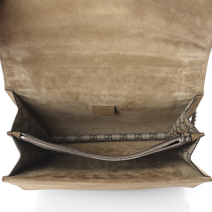 Gucci GG Supreme Monogram Medium Dionysus Shoulder Bag Taupe 4 of 8
