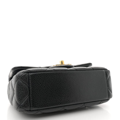 Chanel Grained Lambskin Quilted Mini Flap Black 4 of 11