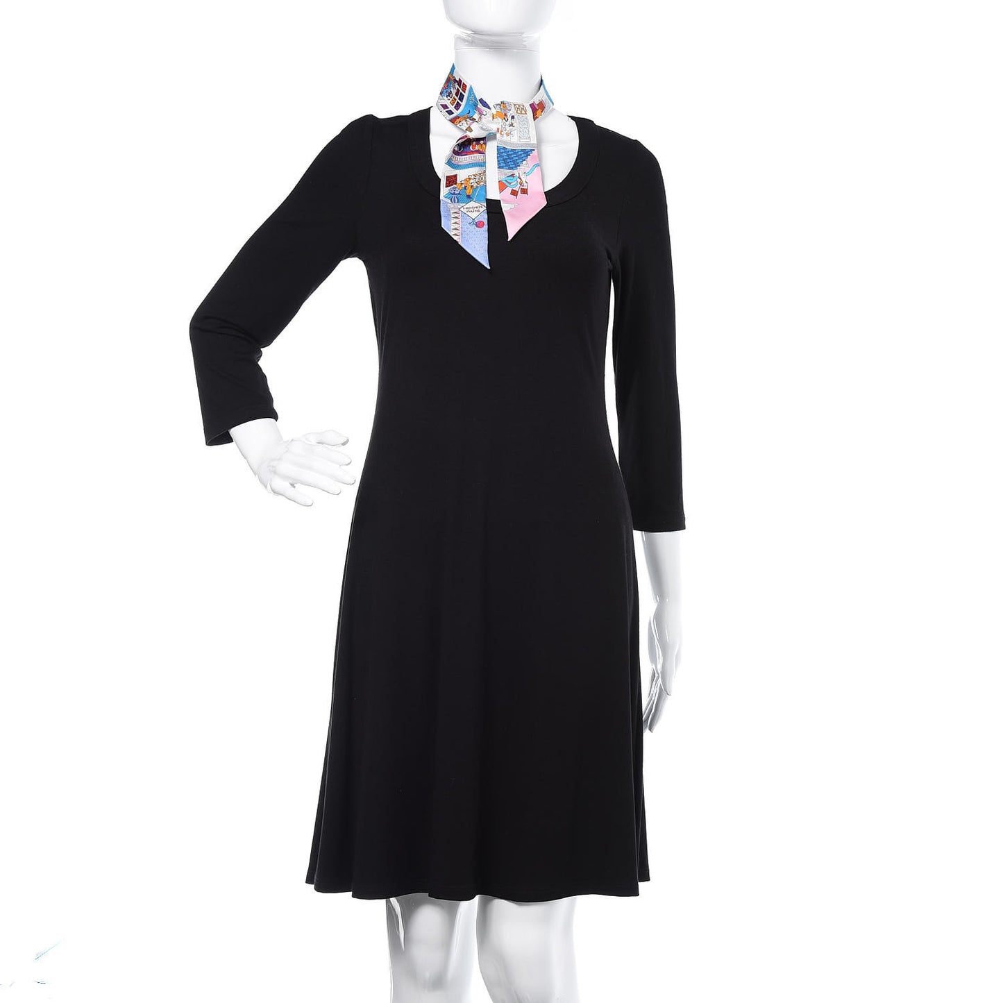 Silk La Maizeon des Carres Twilly White Rose Bleu