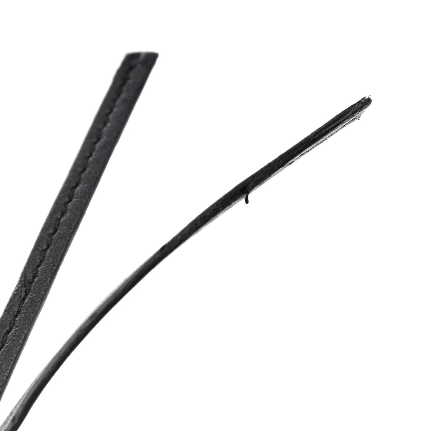 Calfskin Folded Clutch Black Grass