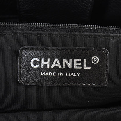 Chanel Caviar Cerf Executive Shopper Tote Black SHW 7 of 9