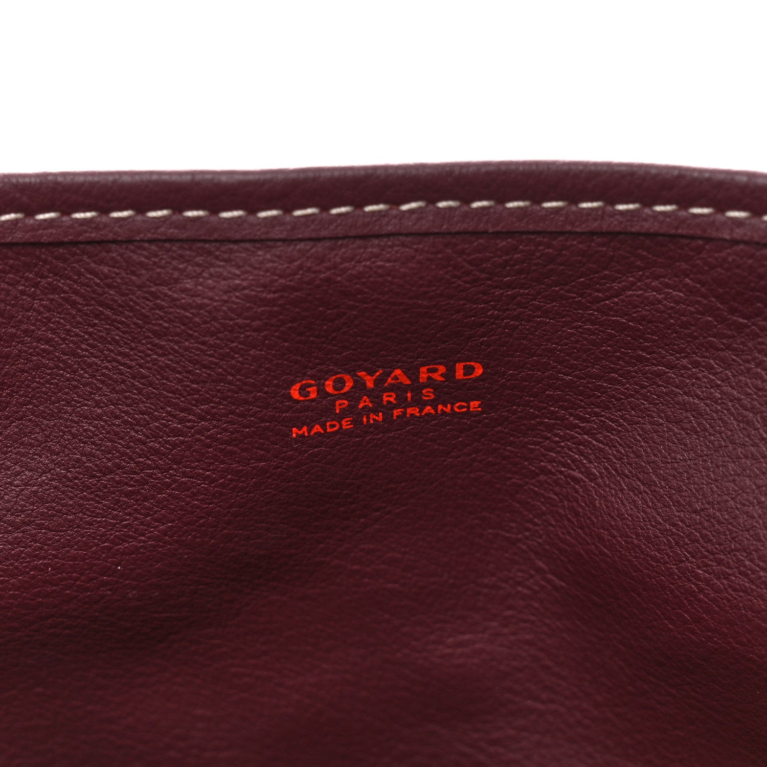 Goyard Goyardine Reversible Mini Anjou Burgundy 11 of 18