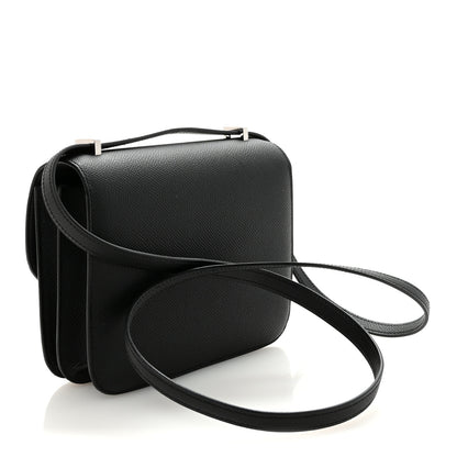 Hermes Epsom Constance 18 Black 3 of 9