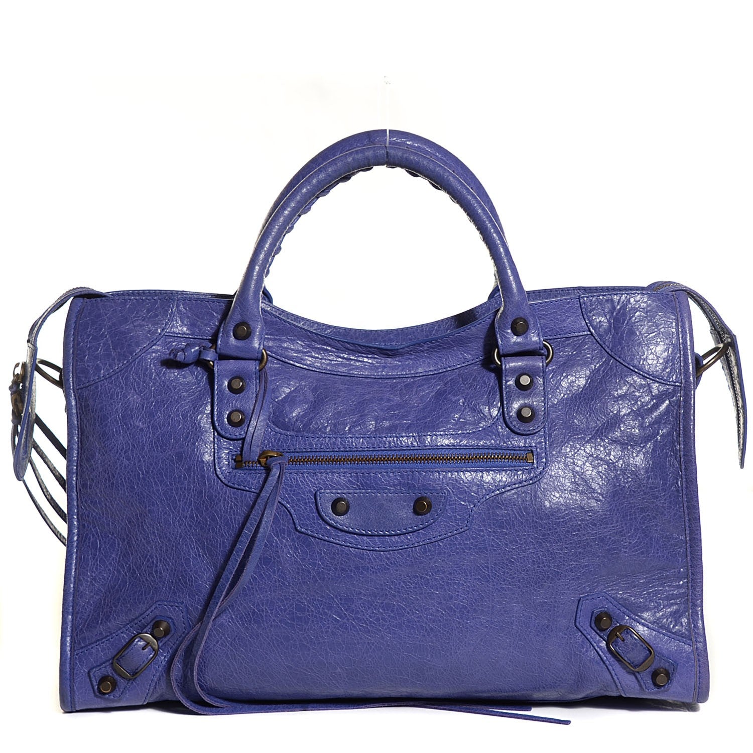 Balenciaga Agneau Classic Hardware City Bleu Lavande 1 of 12