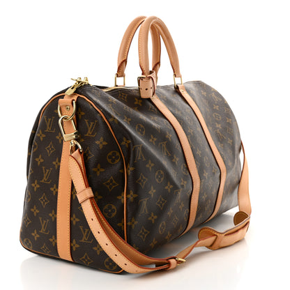 Louis Vuitton Monogram Keepall Bandouliere 45 3 of 11