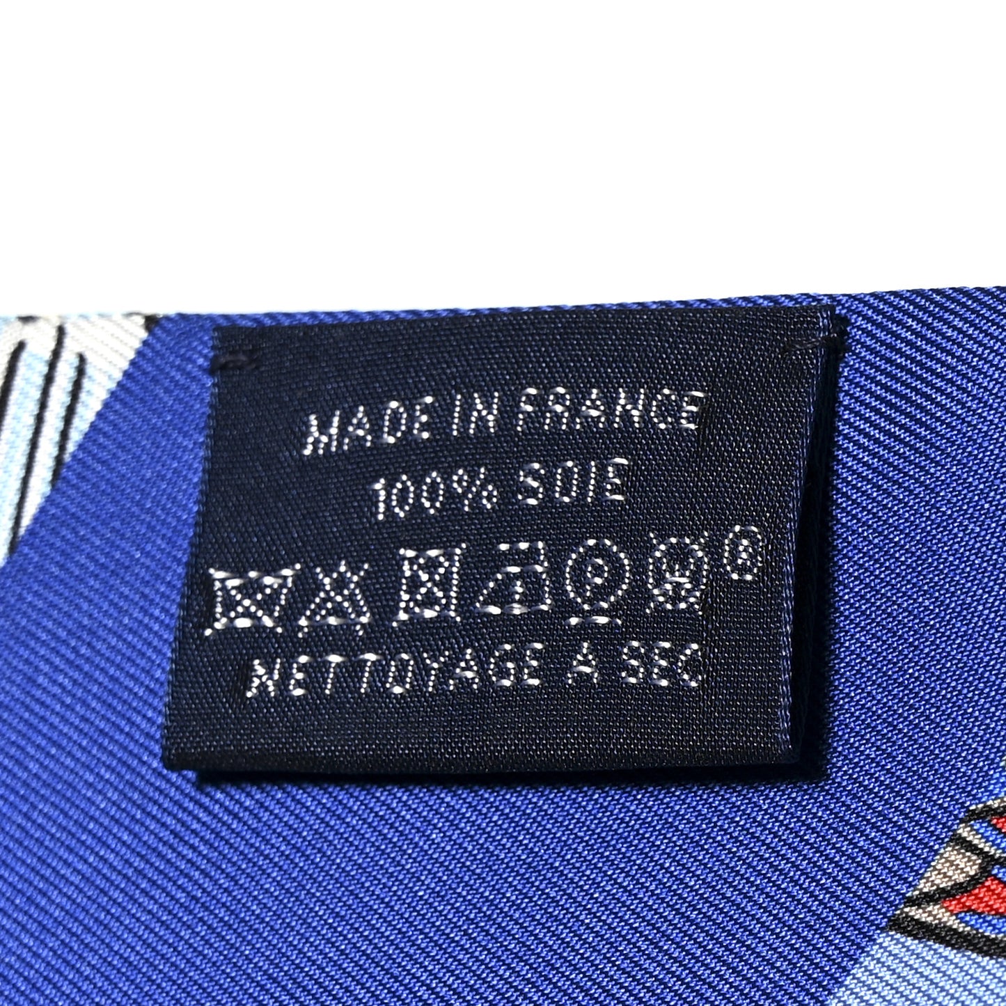 Silk Animapolis Maxi Twilly Slim Bleu Royal Rouge Ciel