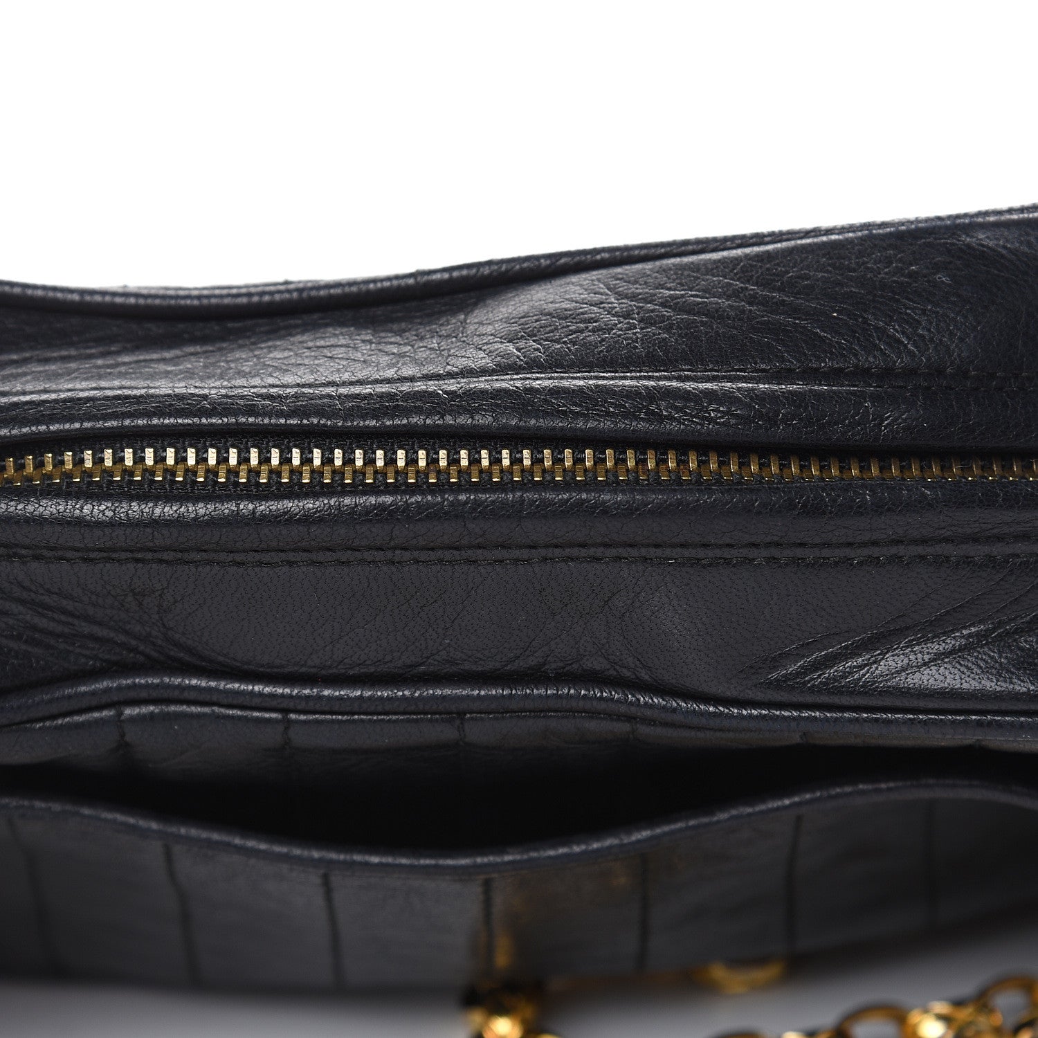 Chanel Lambskin Vertical Quilted Tassel Camera Case Black 14 of 18