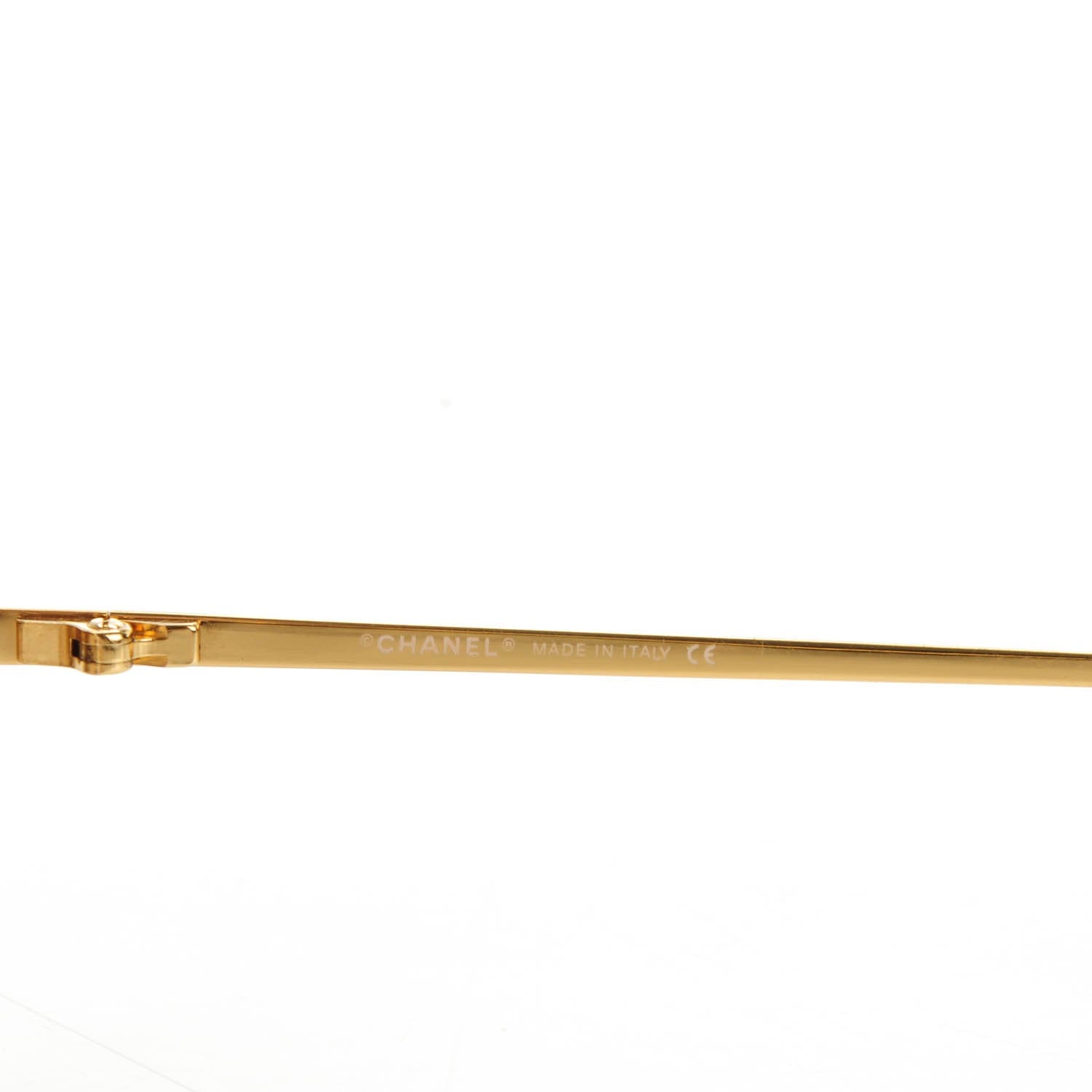 Chanel Aviator CC Sunglasses 4108-B Gold 6 of 6