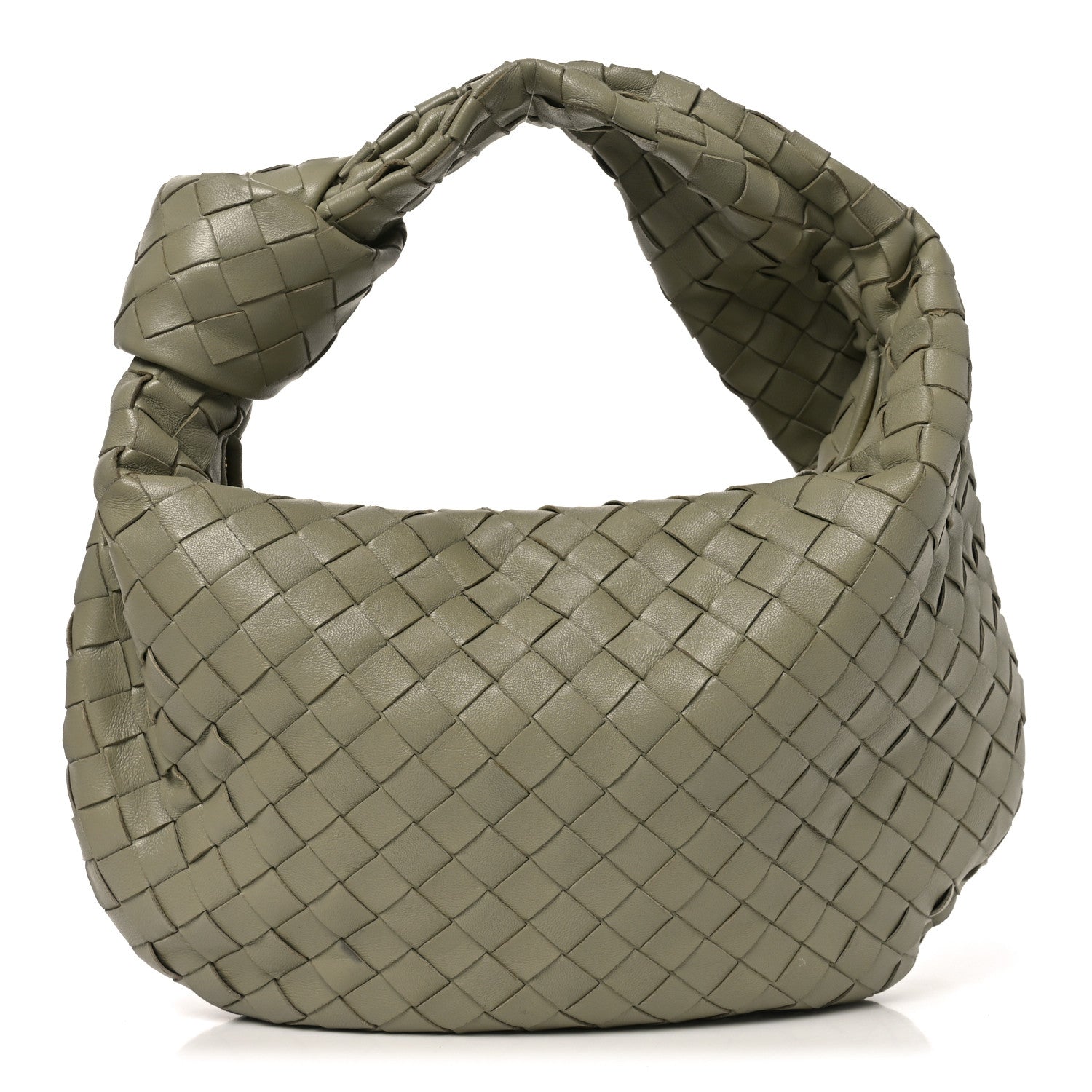 Bottega Veneta Nappa Intrecciato Teen Jodie Hobo Travertine 1 of 11