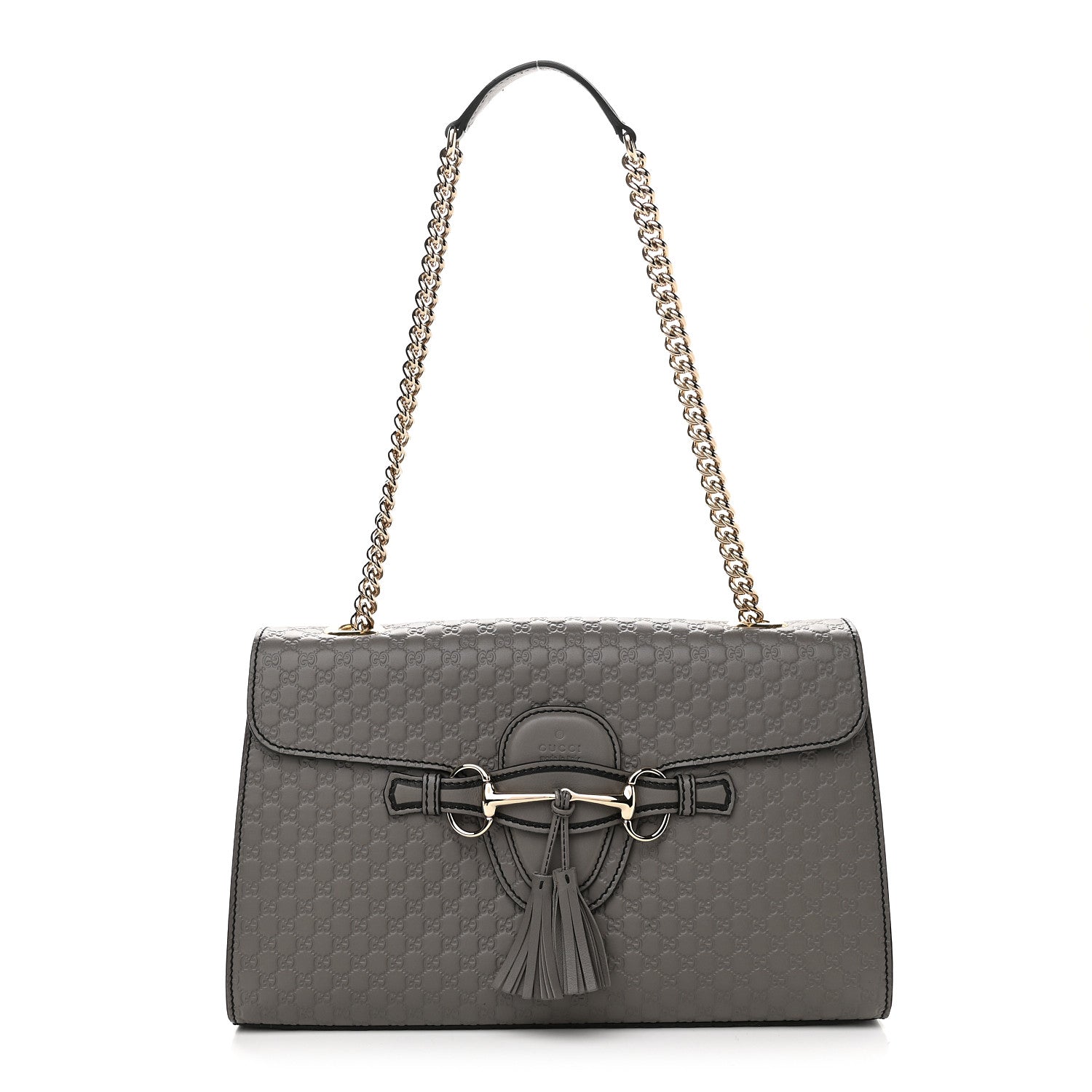 Gucci Soft Microguccissima Medium Emily Chain Shoulder Bag Loess 1 of 10