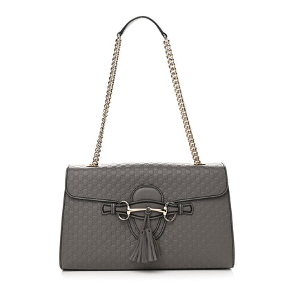 Gucci Soft Microguccissima Medium Emily Chain Shoulder Bag Loess 1 of 10