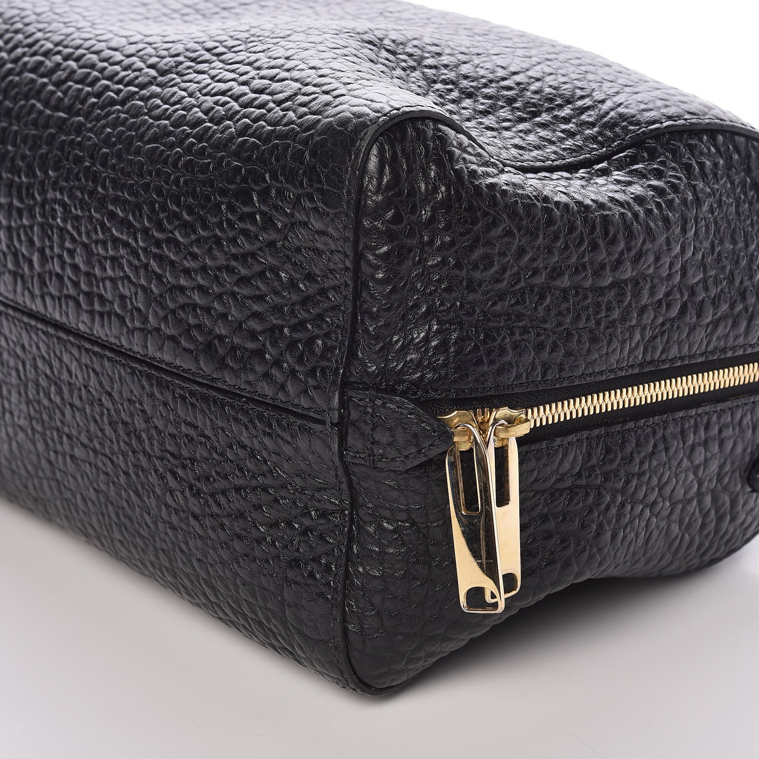 Burberry Heritage Grain Medium Alchester Bowling Bag Black 10 of 10