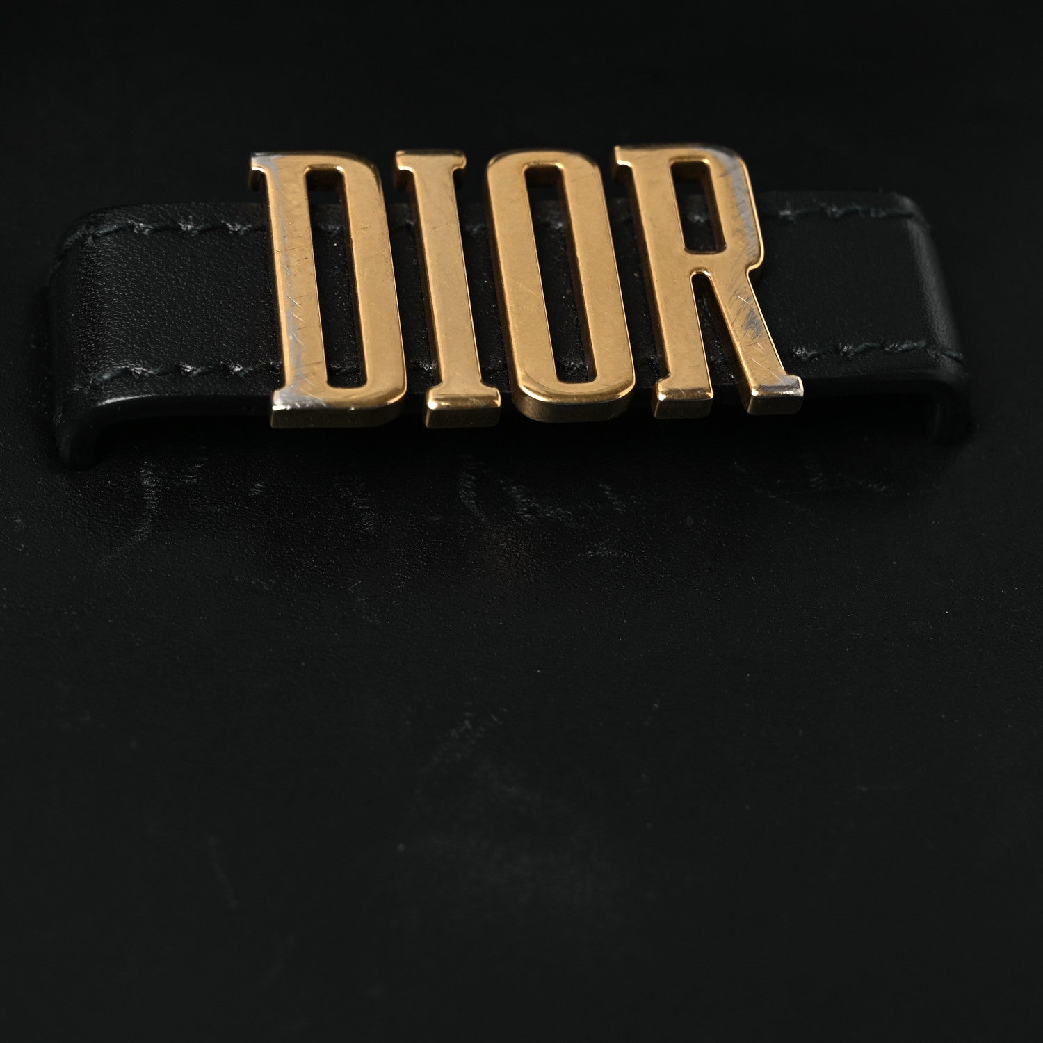 【DIOR】レディース　D-FENCE ベルト 30mm スムースカーフスキン Dior size 70 D-fence Belt Black Smooth Calfskin 30mm