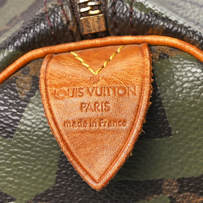 Louis Vuitton Monogram Graffiti Speedy 30 Kaki 7 of 14