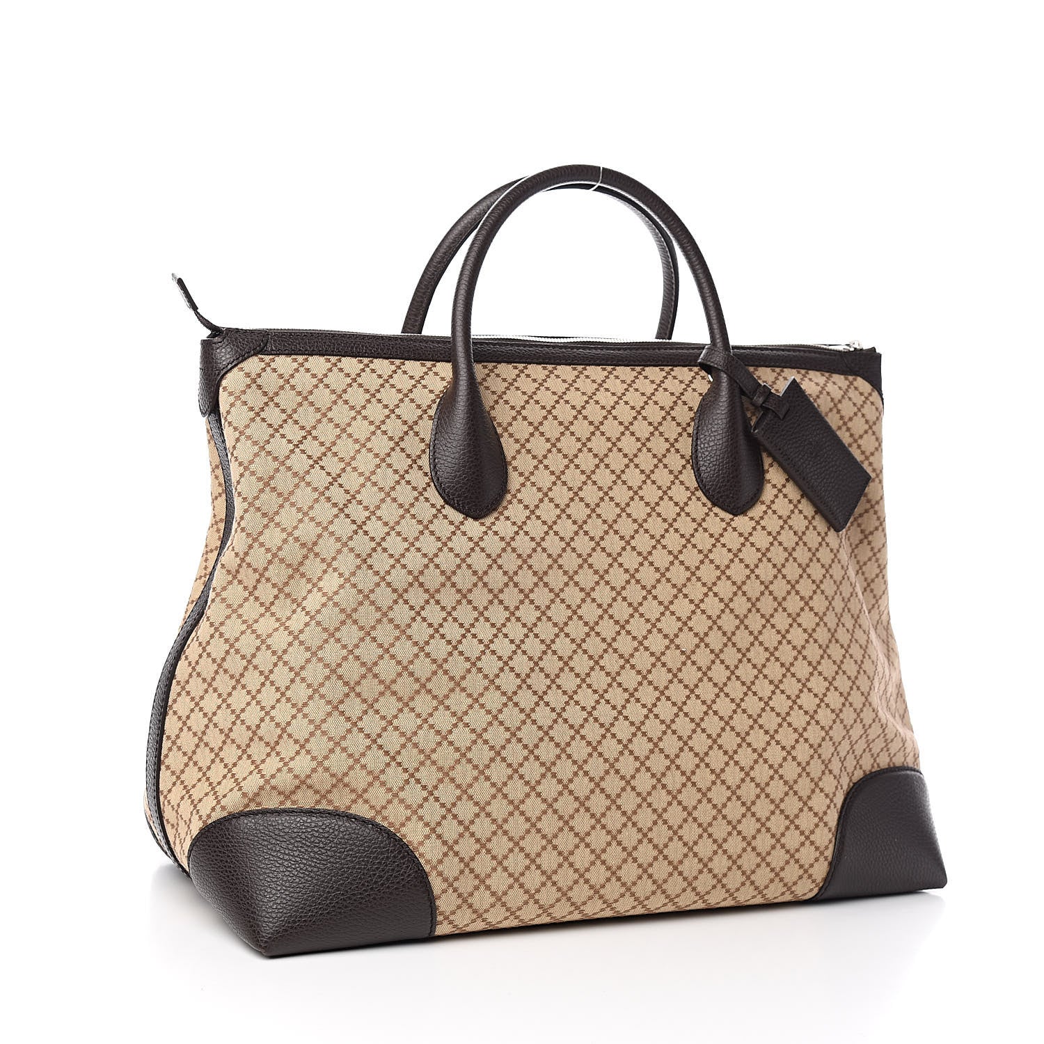 Gucci Diamante Large Tote Dark Brown 3 of 10