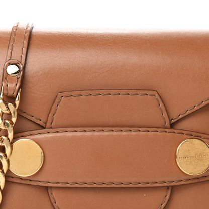 Stella McCartney Eco Alter Nappa Popper Shoulder Bag Camel 10 of 10