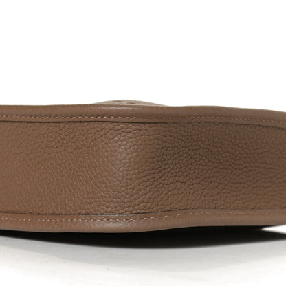 Hermes Taurillon Maurice Amazone Evelyne TPM Beige De Weimar Gris Etain 9 of 10