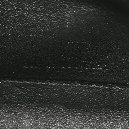 Saint Laurent Glazed Calfskin Cassandre Wallet On Chain WOC Black 8 of 11