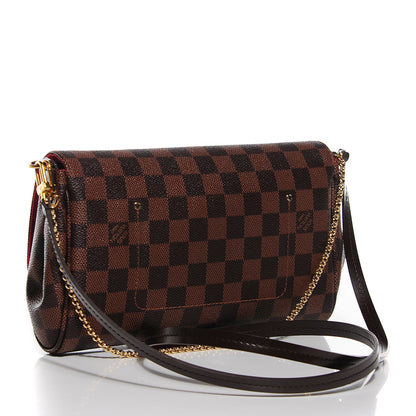 Louis Vuitton Damier Ebene Favorite MM 3 of 9