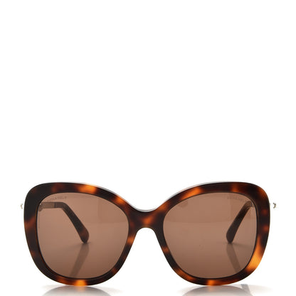 Chanel Square Winter Pearl Sunglasses 5339-H Tortoise 2 of 9