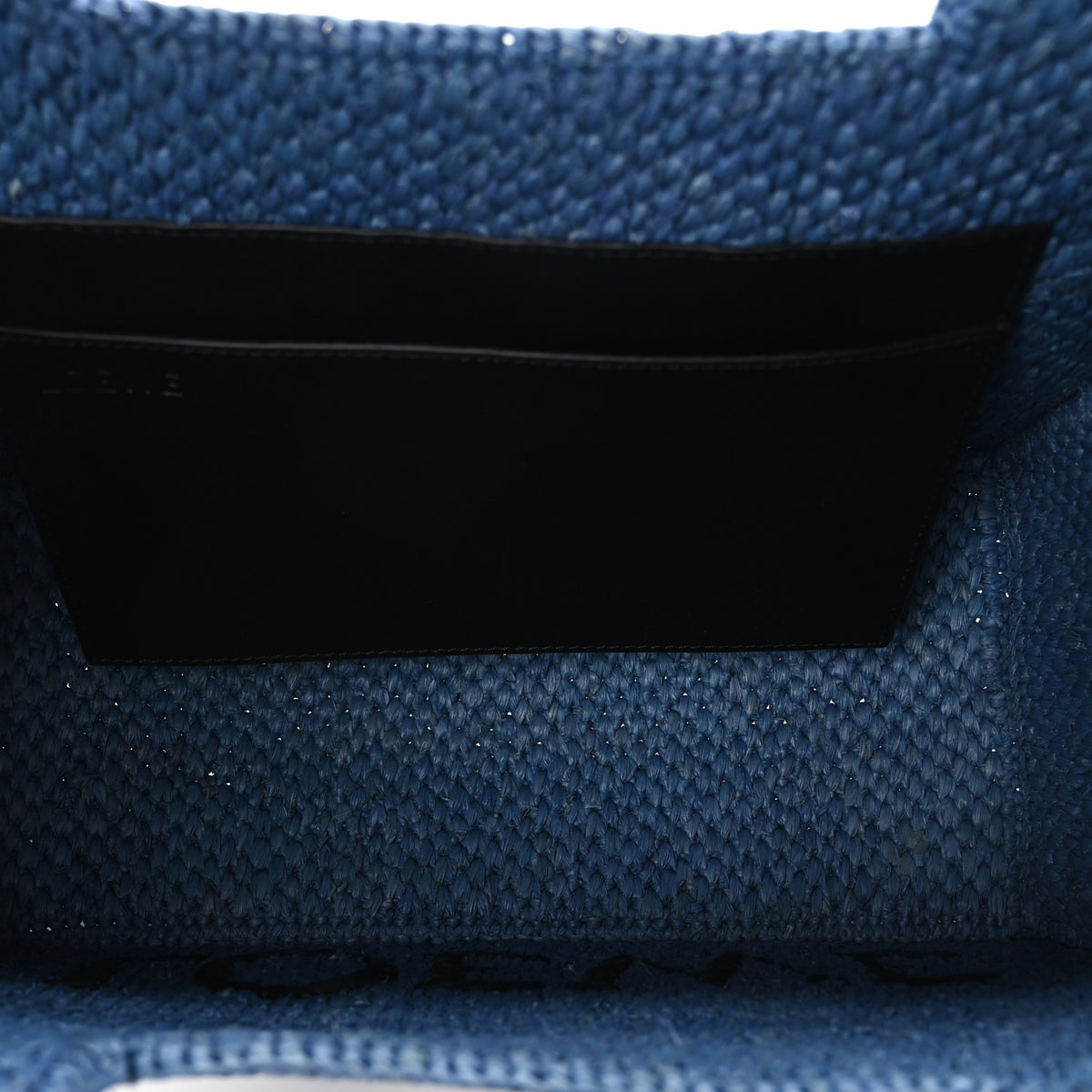 Loewe X PAULA'S IBIZA Raffia Small Font Tote Light Blue 4 of 8