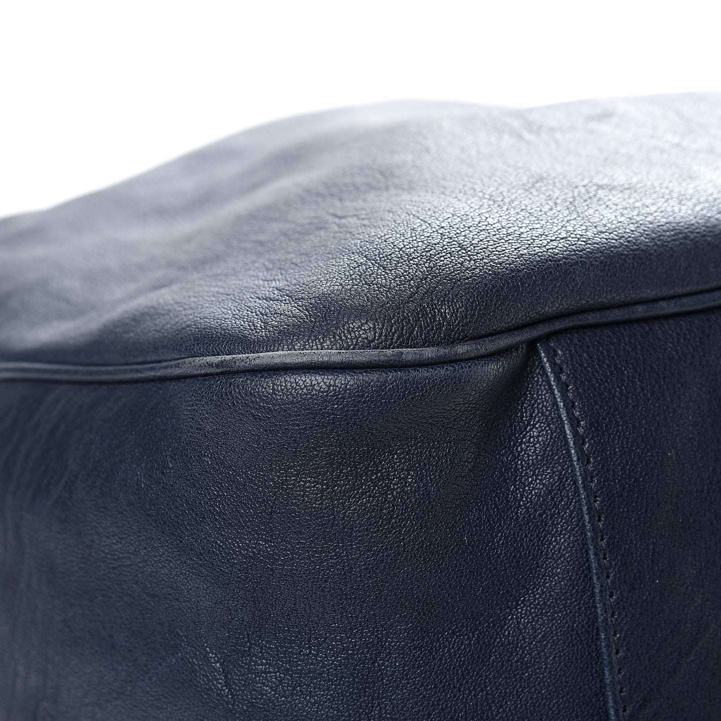 Goatskin Large Roady Hobo Navy