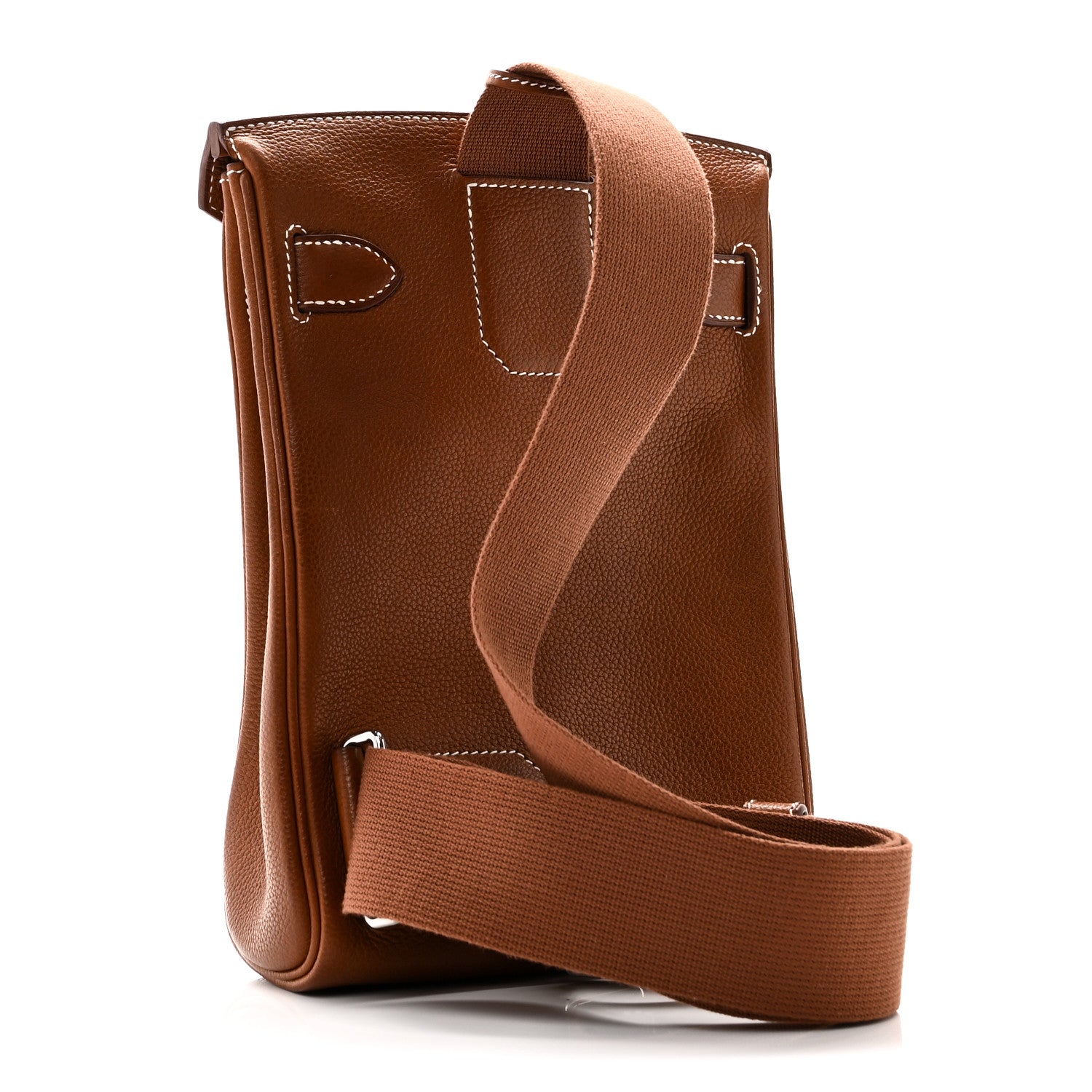 Hermes Natural Barenia Faubourg Hac A Dos PM Backpack Fauve 2 of 10