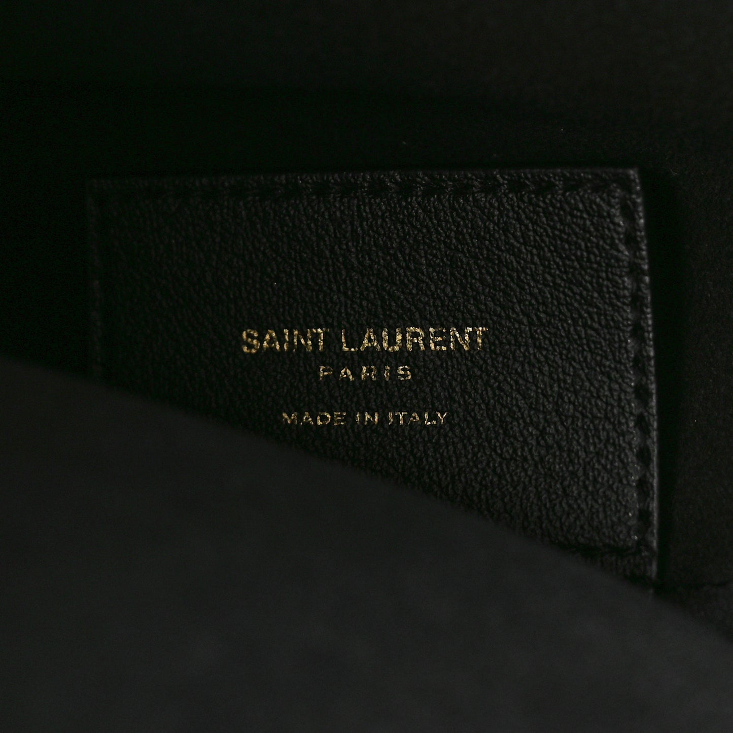 Calfskin Large Shopping Tote Black