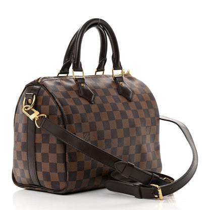 Louis Vuitton Damier Ebene Speedy Bandouliere 25 3 of 22